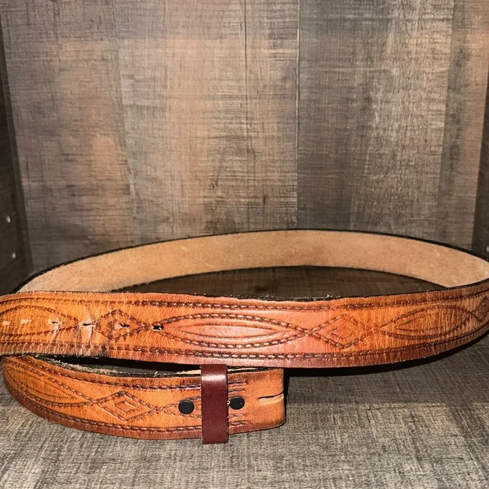 LEATHER‎ BELT-OS